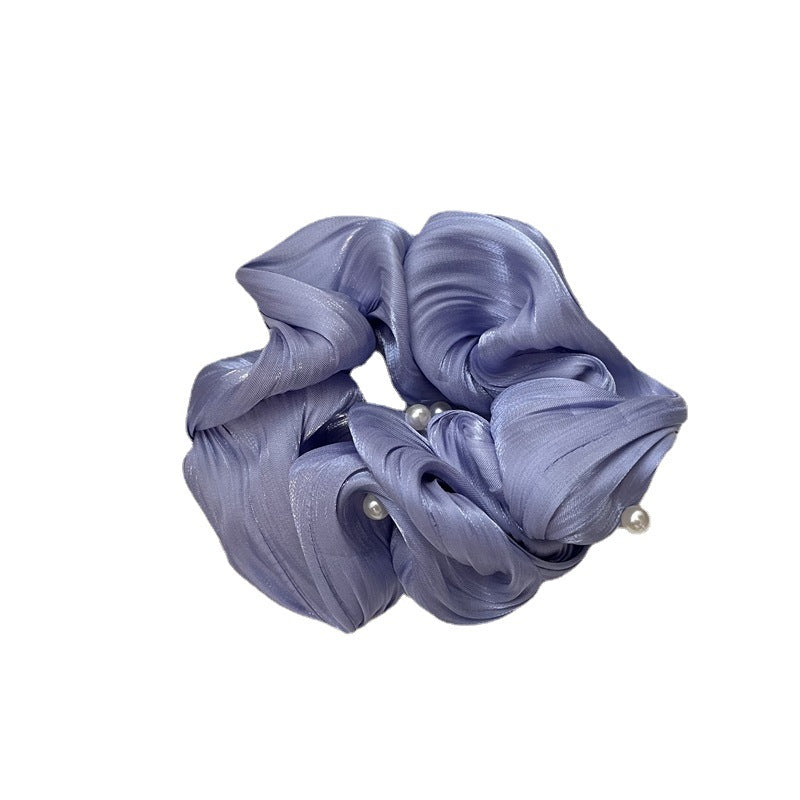 Pearl Texture Wavy Scrunchies
